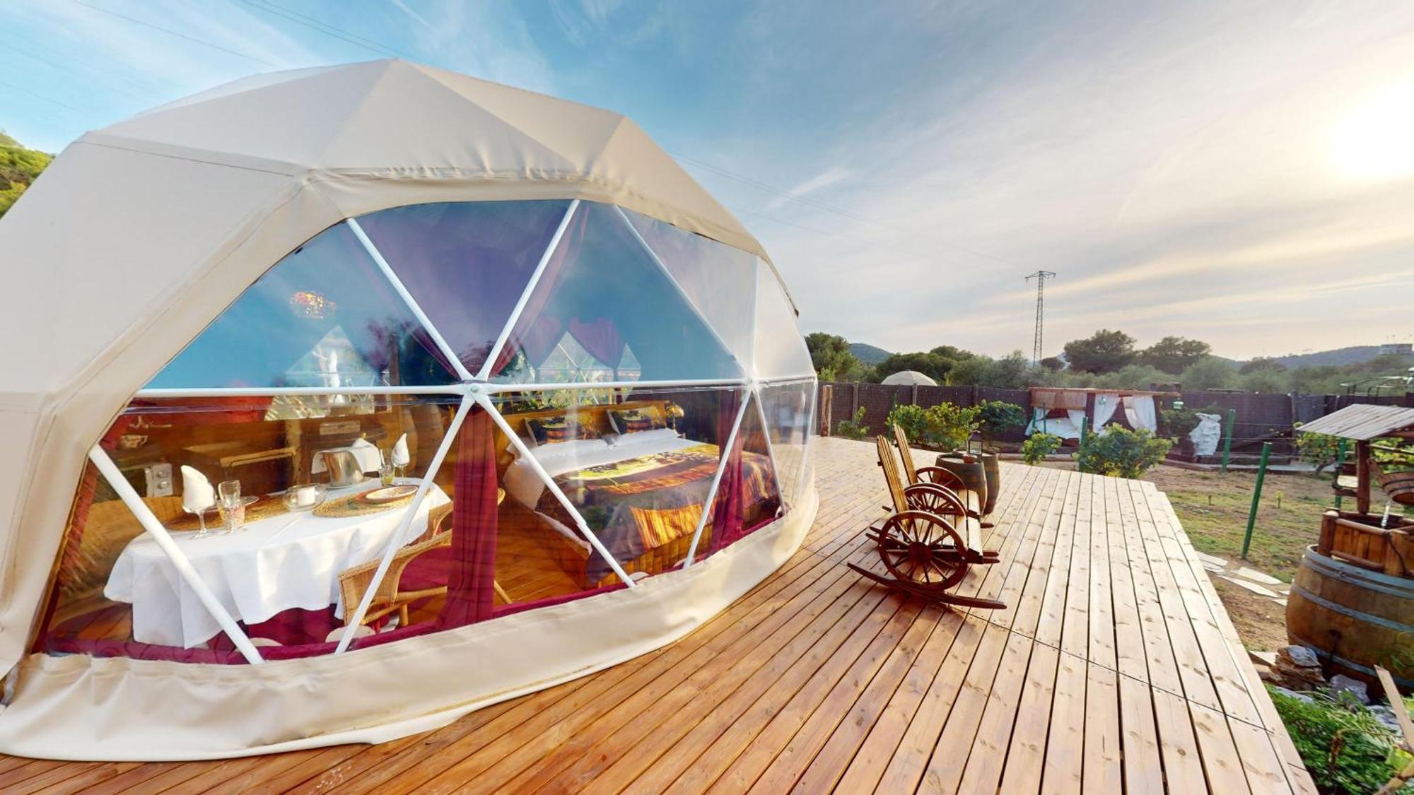 Domo Suites Masia Cal Geperut Badalona Buitenkant foto